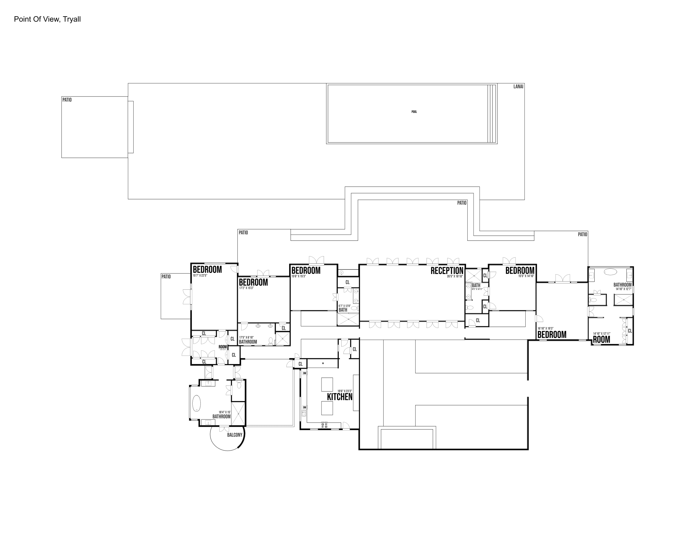 Point of View villa floorplan