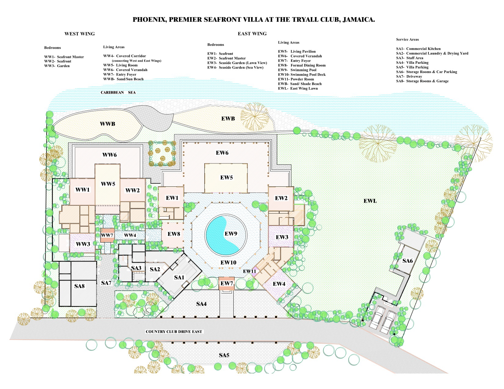 Phoenix villa Floor Plan