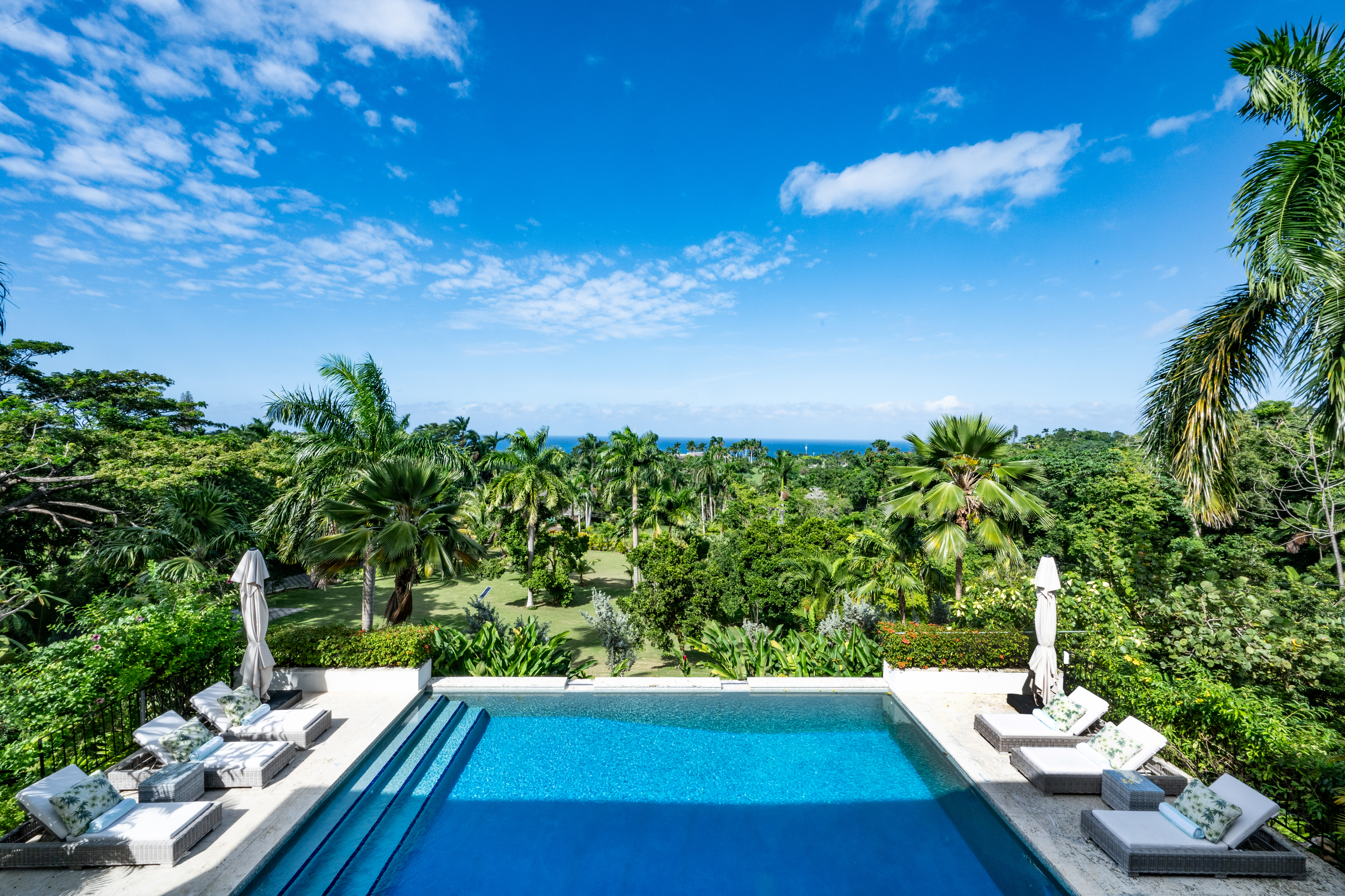Hanover Windward Gardens pool and lush Tryall grounds