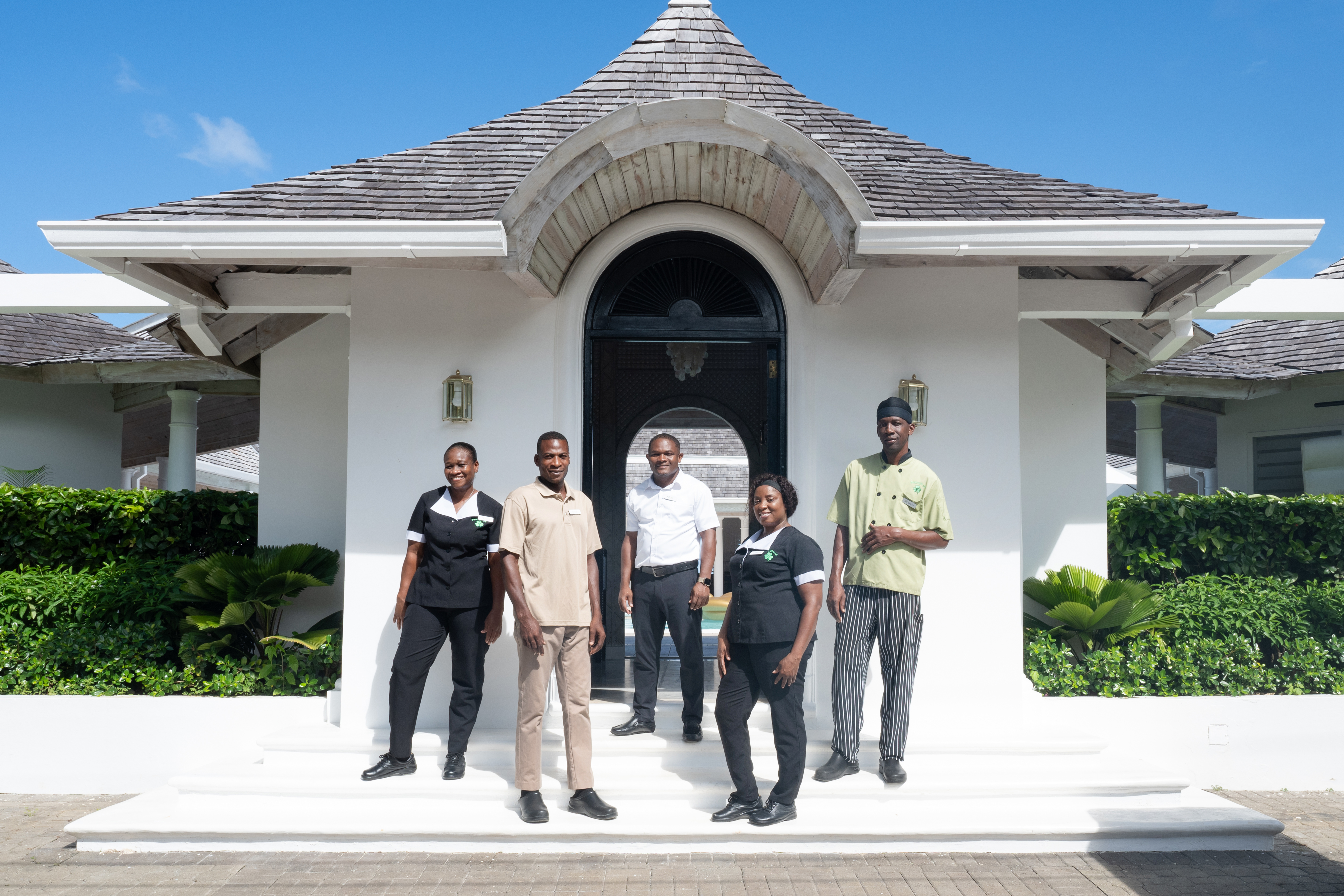 Phoenix villa team of staff including chef and housekeeper