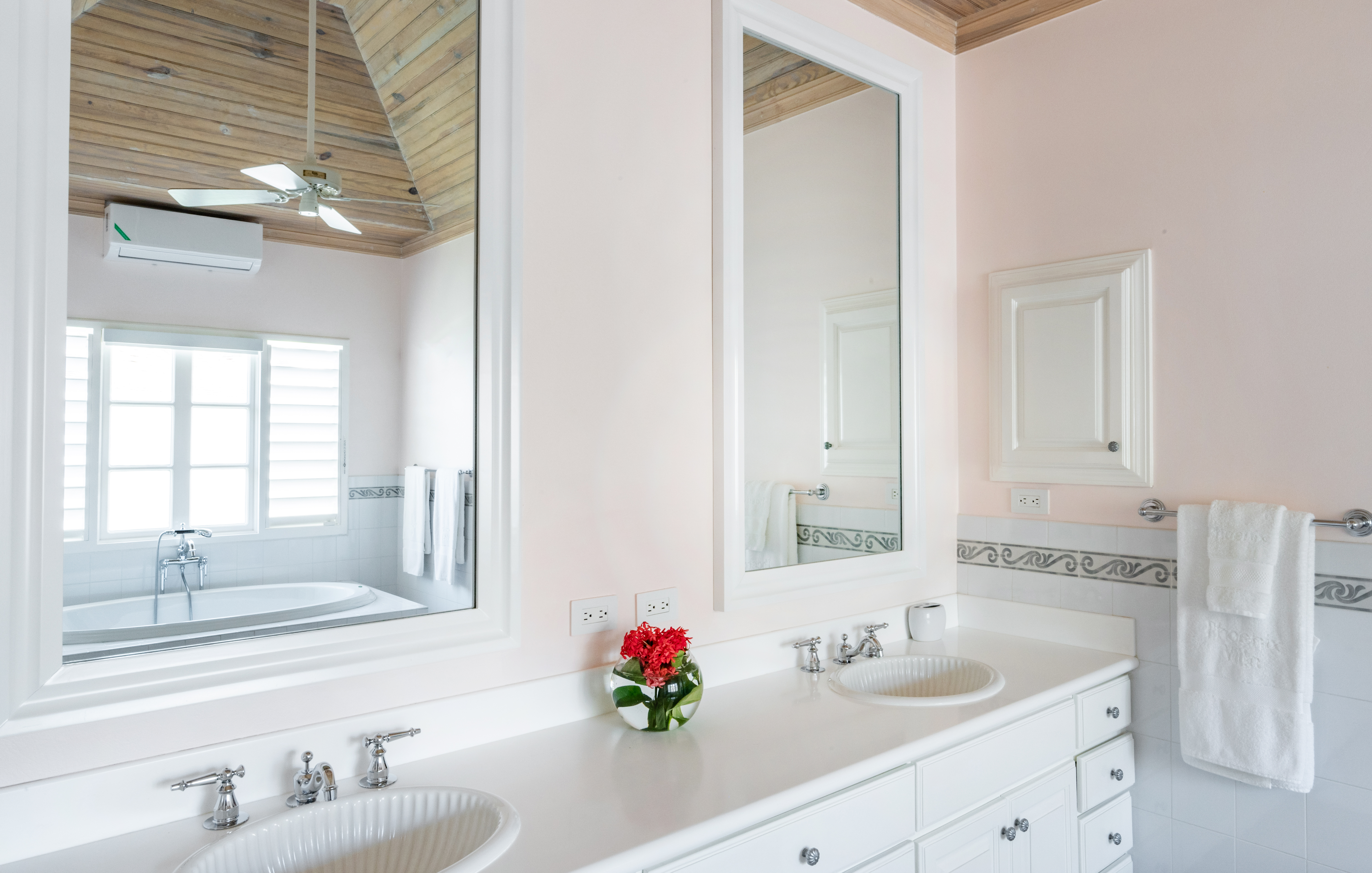 Phoenix villa bathroom wash basins