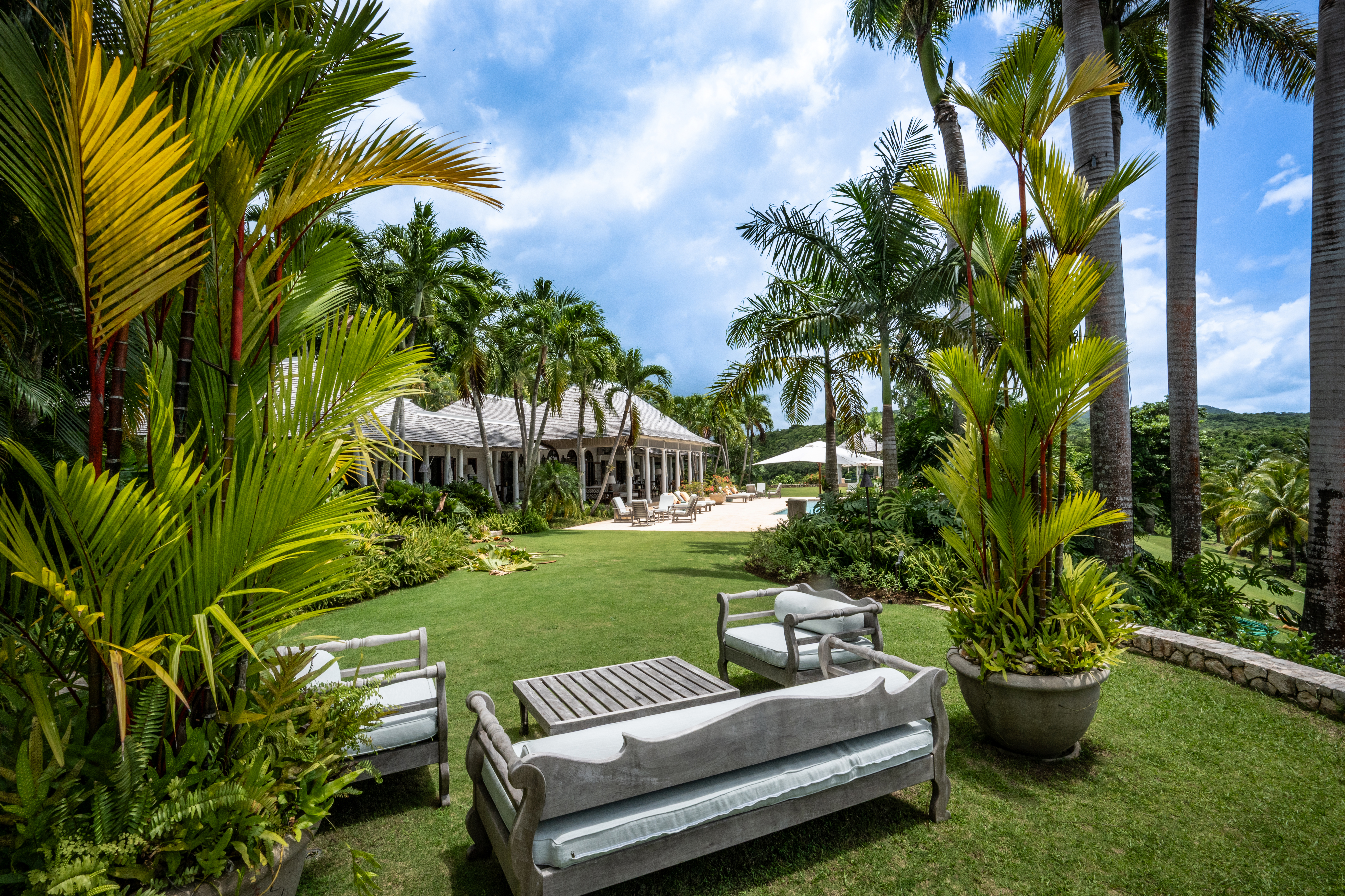 Point of View villa outdoor seating area