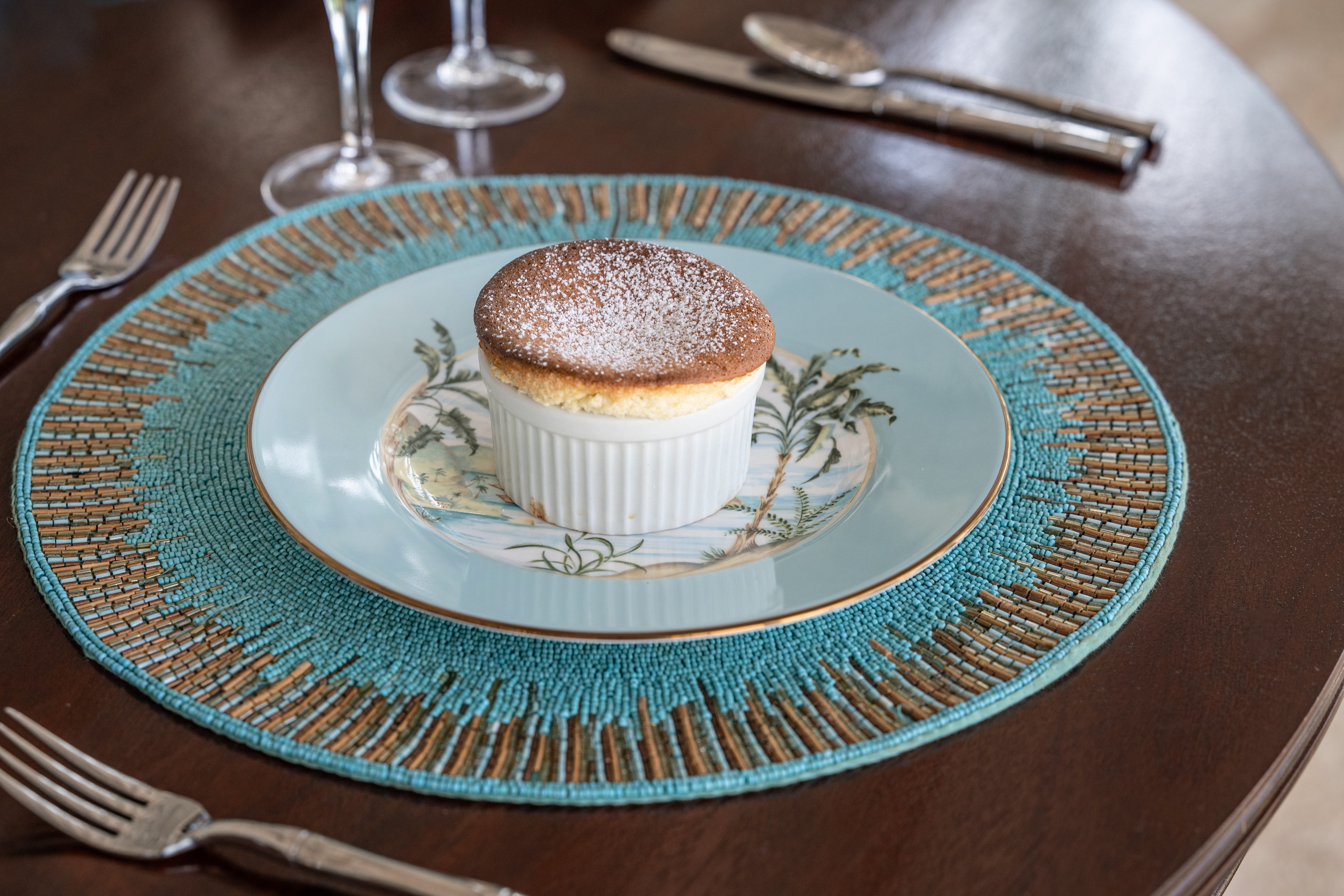 Point of View villa a delicious dessert