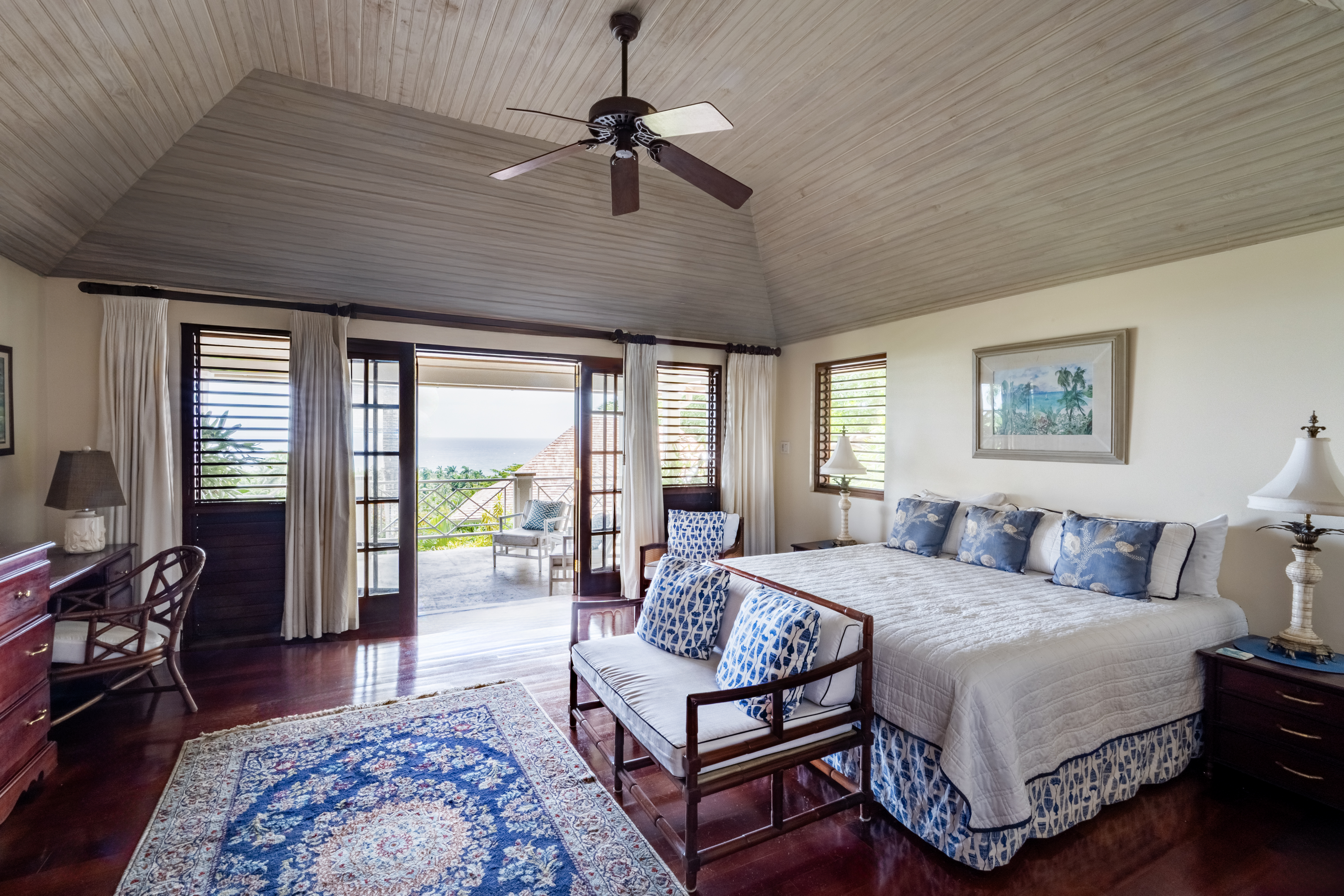 Someday Soon villa room with bed and seating
